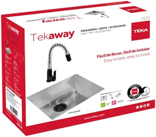 TEKAWAY PAQUETE TODO EN 1 R15 50.40 BK(FREG, MON, CC, ESC)*****