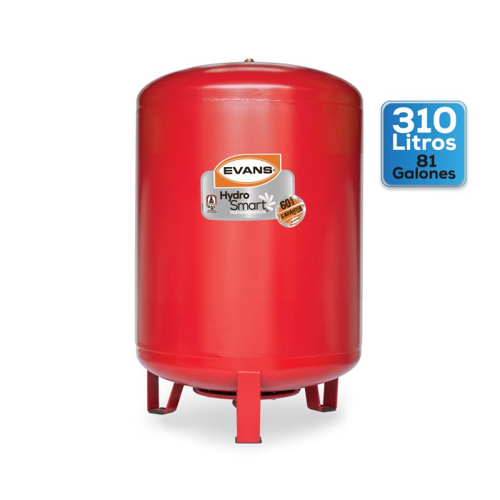 TANQUE HIDRONEUMATICO 310L METAL VERT EQTH-310VE EVANS N