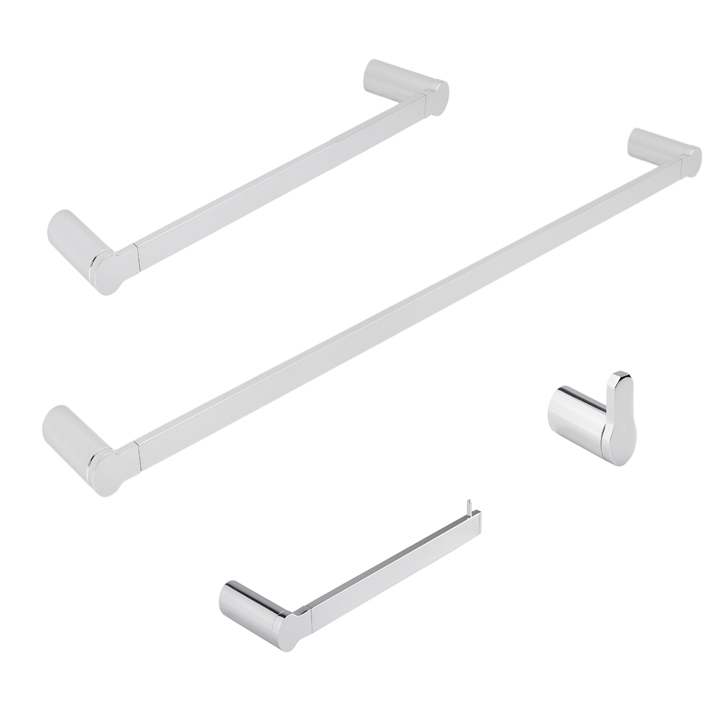 JUEGO DE ACCESORIOS LIA CROMO F-1001CL URREA