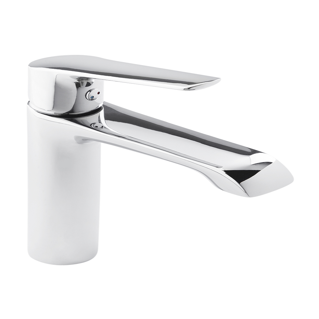 MONOMANDO PARA LAVABO CORTO LIA CROMO 100CL URREA