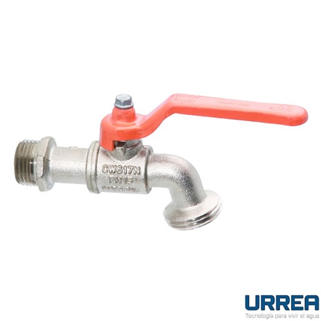 LLAVE ESFERA P/MANGUERA 1/2 F-21 URREA