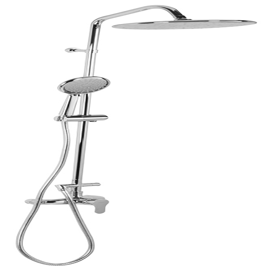 COLUMNA DE DUCHA REDONDA CROMO F-2301 URREA