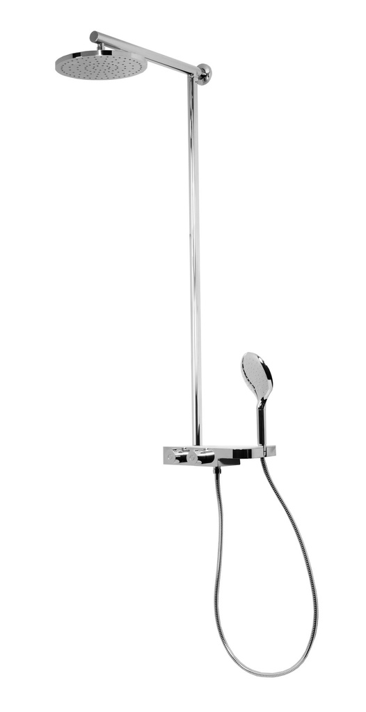 COLUMNA DE DUCHA TERMOSTATICA CROMO F-2308T URREA