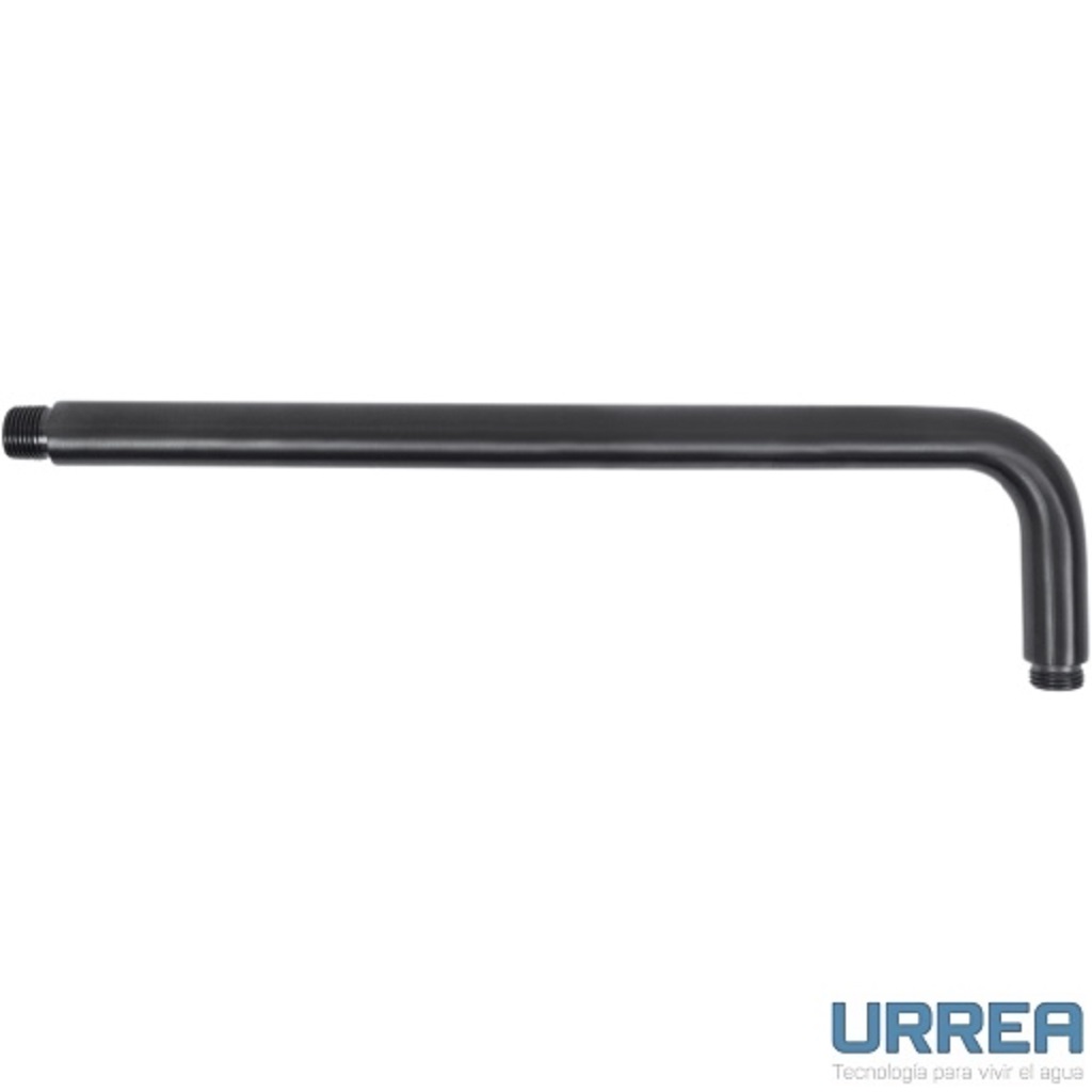 BRAZO PARA REGADERA A PARED INOX NEGRO F-2315INOX.2 URREA