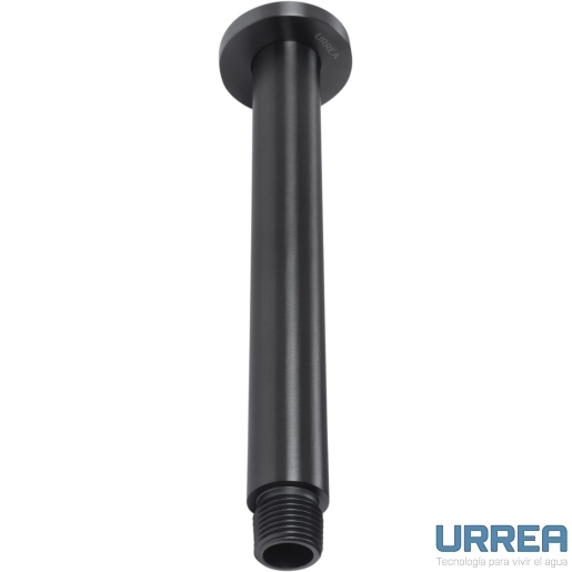 BRAZO PARA REGADERA A TECHO INOX NEGRO F-2316INOX.2 URREA