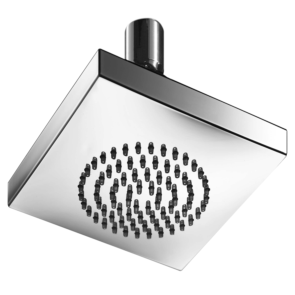 REGADERA CUADRADA SIN BRAZO DE 12 CM CROMO F-3030 URREA