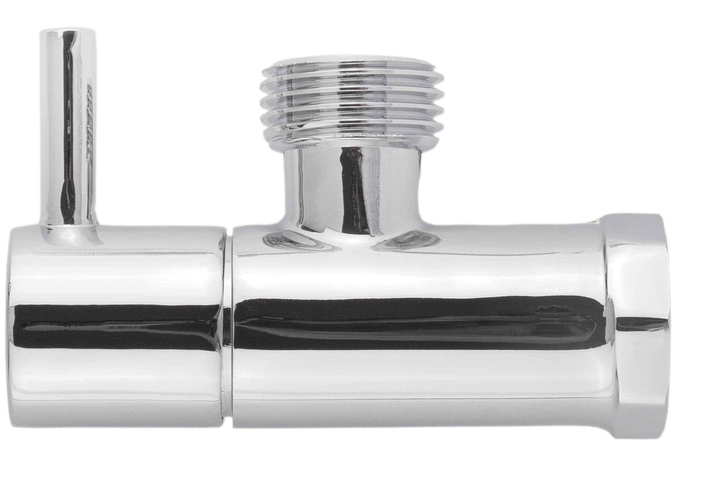 LLAVE ANGULAR 1/4 DE VUELTA LATON CROMO F-402 URREA