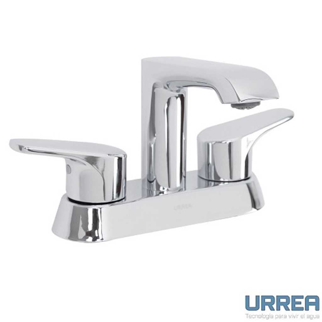 MEZCLADORA PARA LAVABO 4" LIA CROMO 46CL URREA
