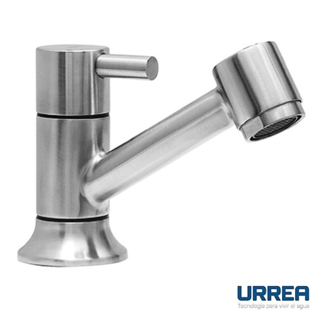 LLAVE IND P/LAVAMANOS ACERO INOX URREA*****