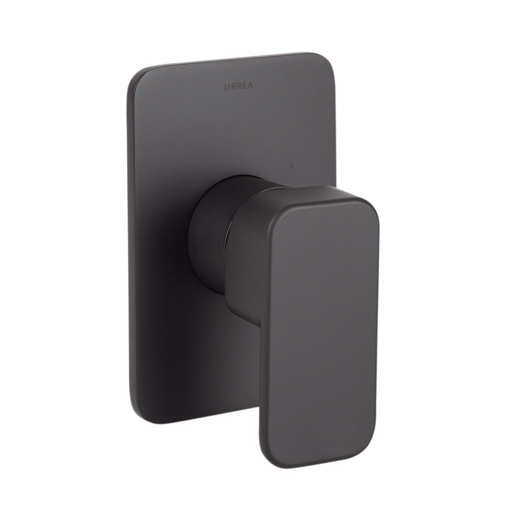 MONOMANDO PARA REGADERA Y/O TINA SENCILLO ITUA NEGRO MATE 9435NY.2 URREA