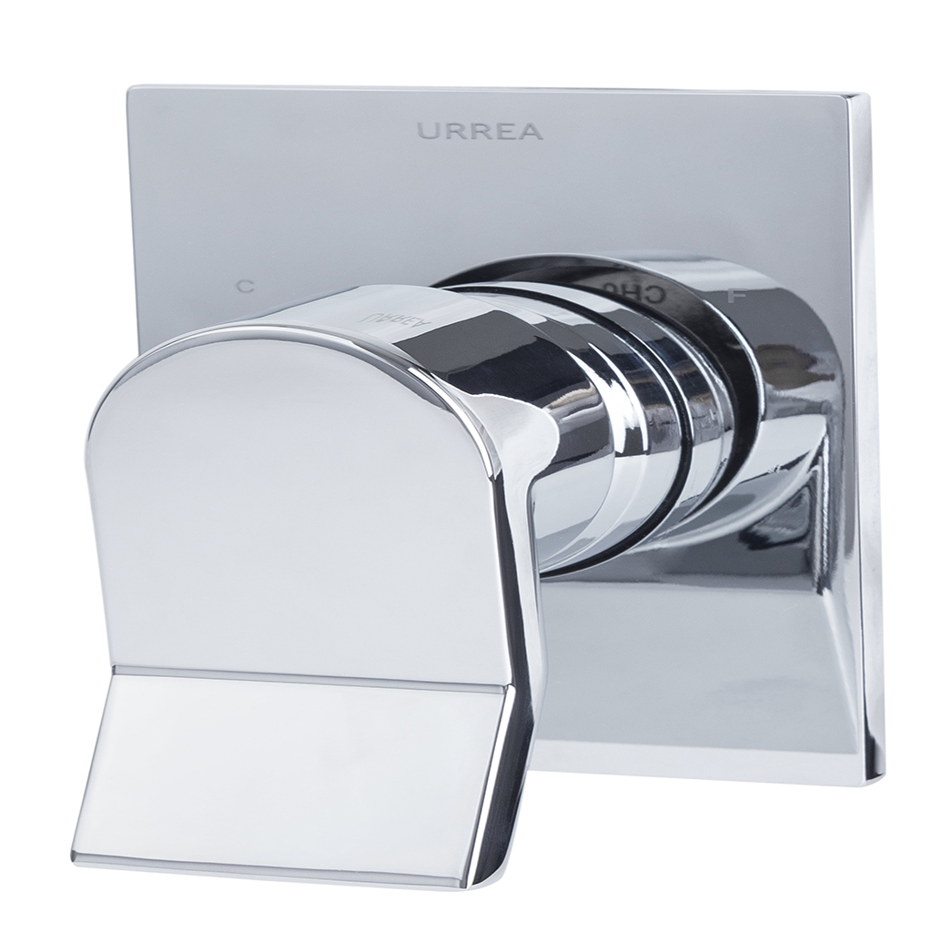 MONOMANDO PARA REGADERA Y/O TINA SENCILLO LOX CROMO 9436FR URREA