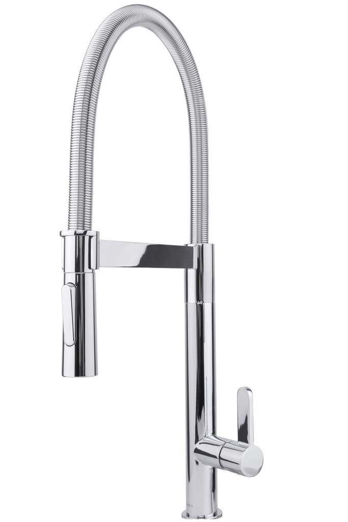 MONOMANDO PARA FREGADERO CON NARIZ FLEXIBLE CROMO 9441 URREA