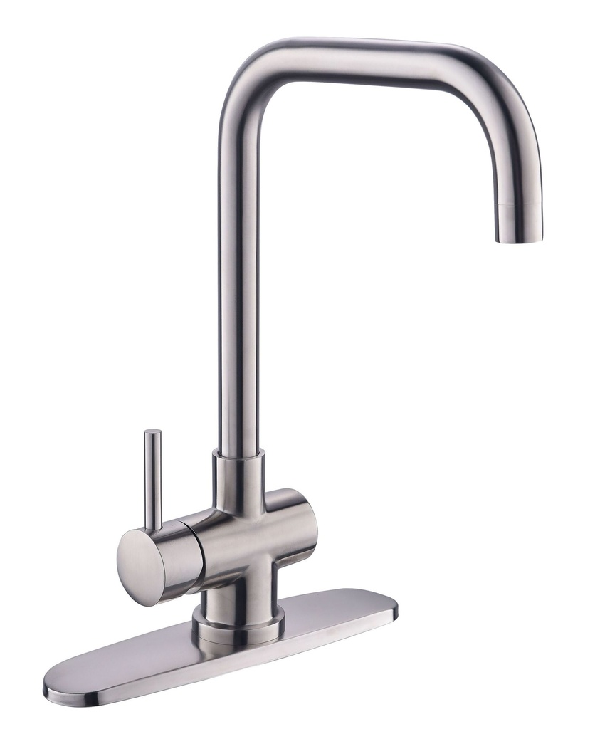 MONOMANDO PARA FREGADERO CON CUBIERTA INOX 9444INOX URREA