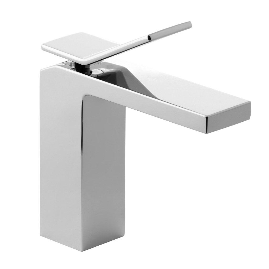 MONOMANDO PARA LAVABO MEDIANO QUADRO CROMO 9490CU URREA