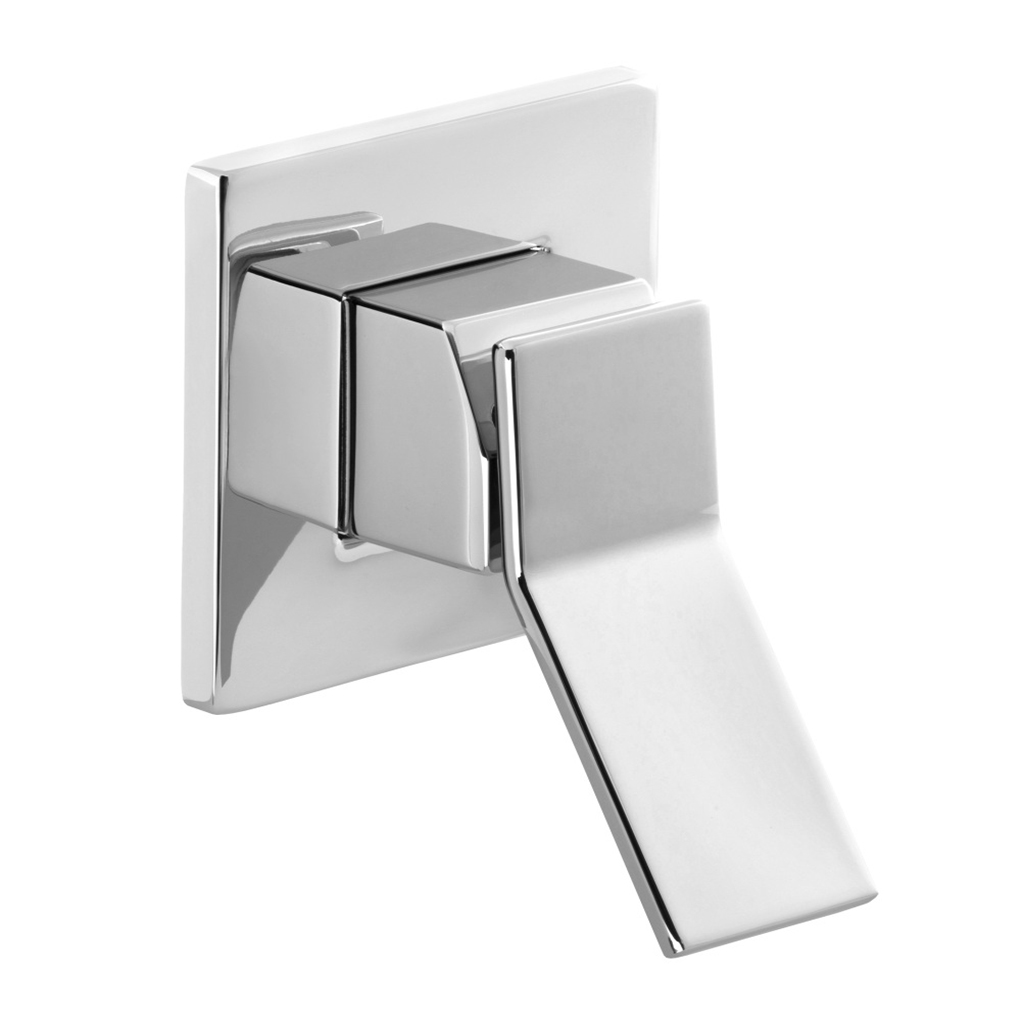 MONOMANDO PARA REGADERA Y/O TINA SENCILLO QUADRO CROMO 9492CU URREA