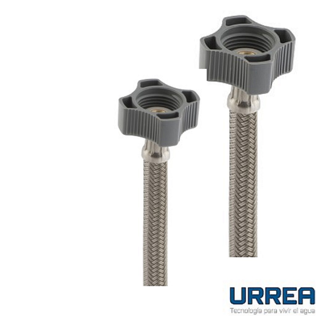 MANGUERA PARA SANITARIO VINILO PP 1/2X7/8X35  FIG.WVPP-35 URREA