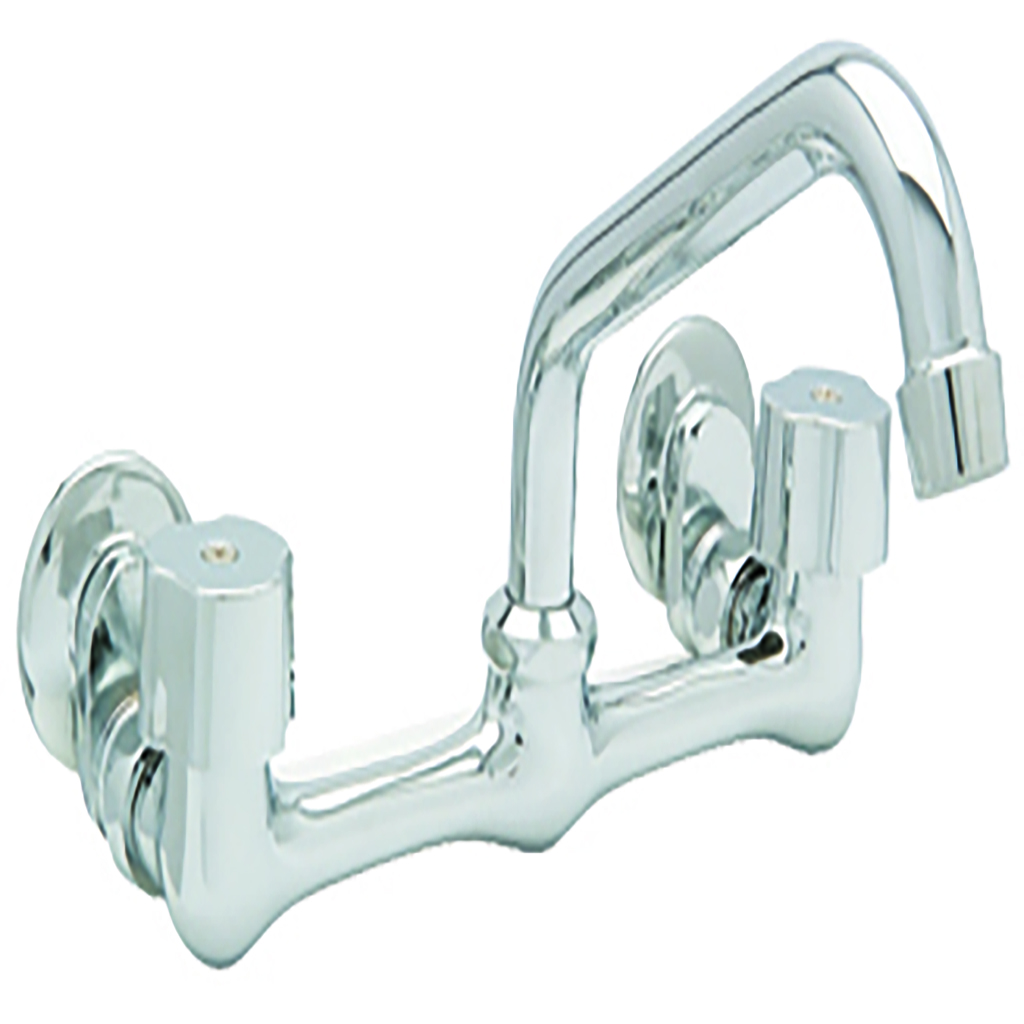 MEZCLADORA PARA FREGADERO 8" A LA PARED F-3248 DICA