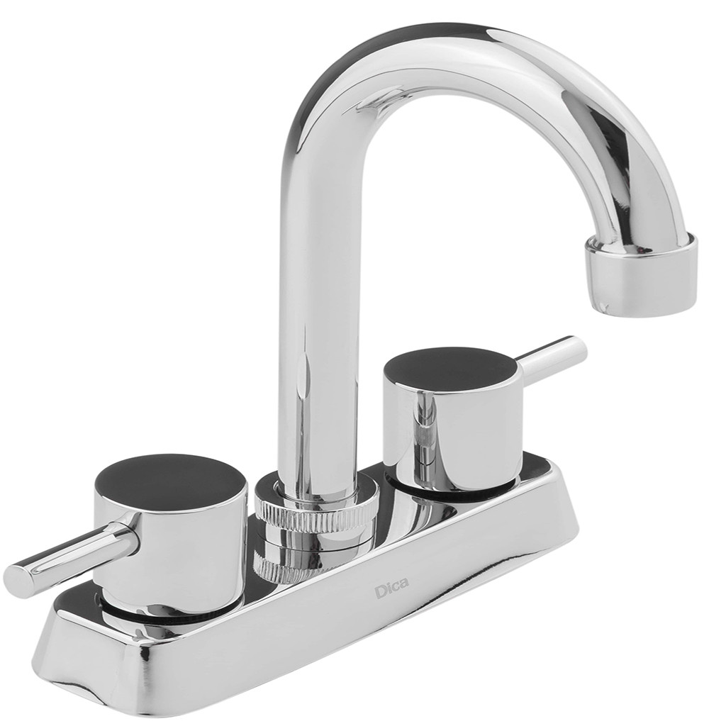 MEZCLADORA PARA LAVABO 4" ECOLOGICA F-4066 DICA