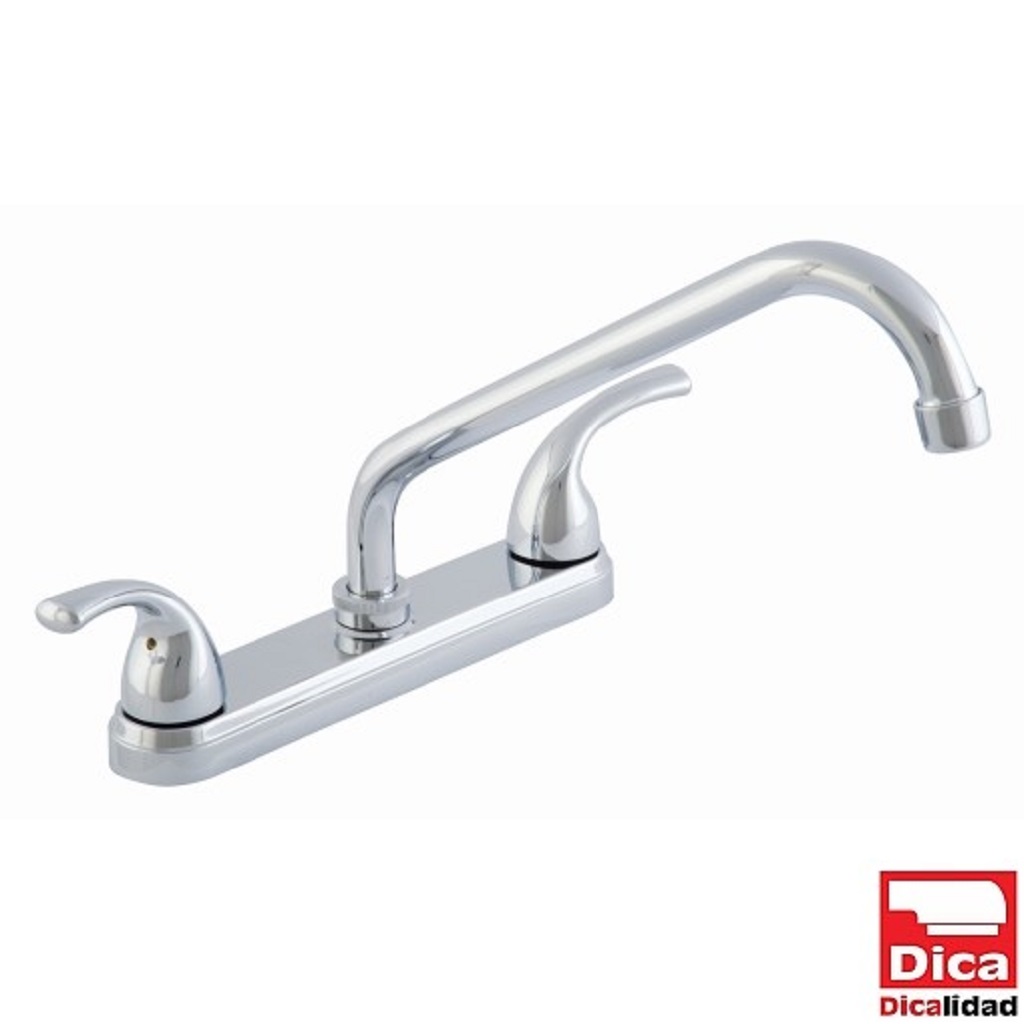 MEZCLADORA PARA FREGADERO 8" C/MANERAL DE CRUCETA F-4329 DICA
