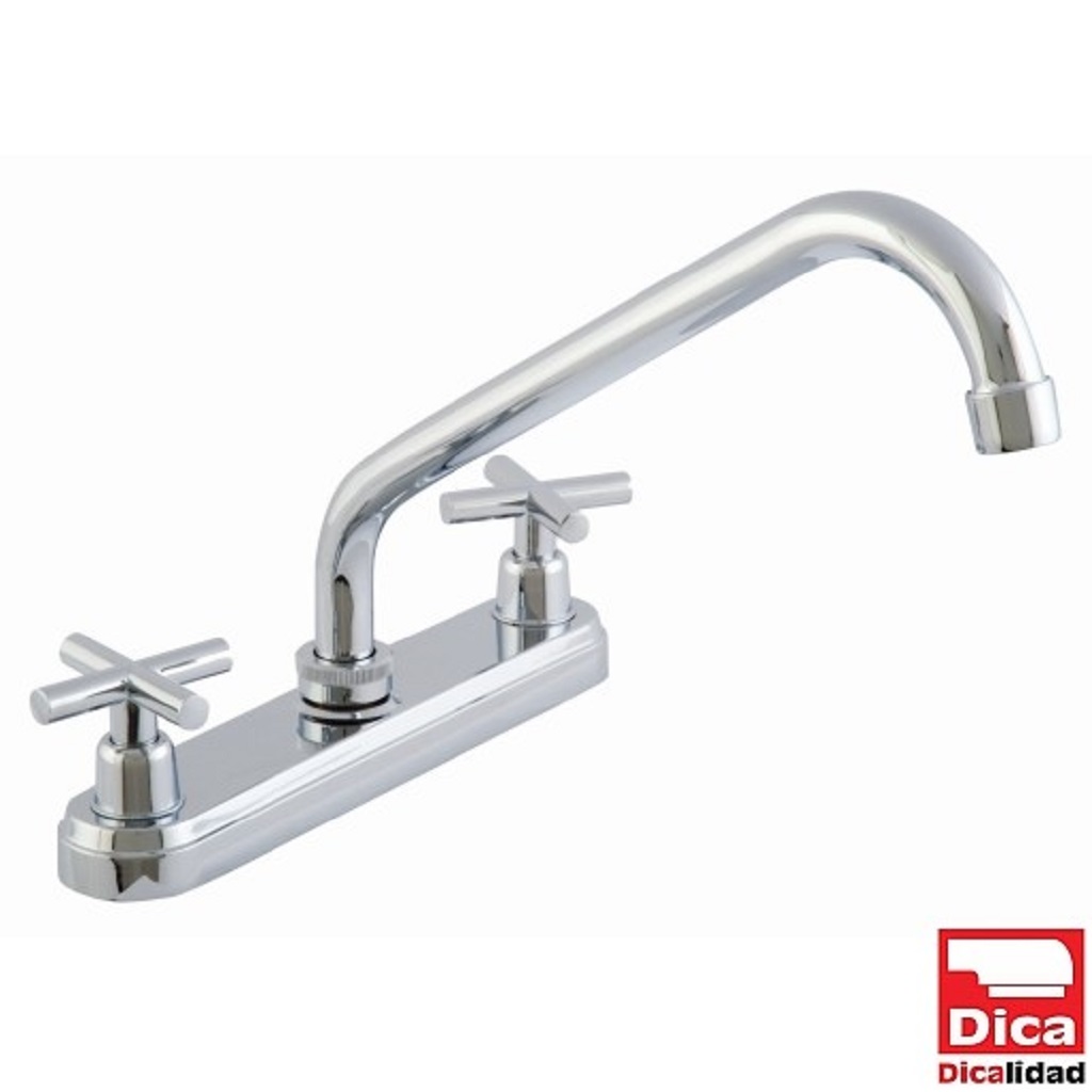 MEZCLADORA PARA FREGADERO 8" C/MANERAL DE PALANCA F-4331 DICA