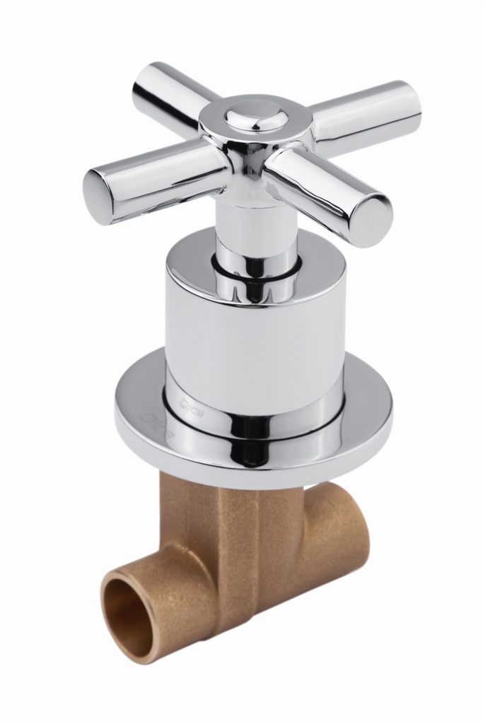 JUEGO DE 2 LLAVES DE EMPOTRRAR CON MANERAL 4653MCR DICA