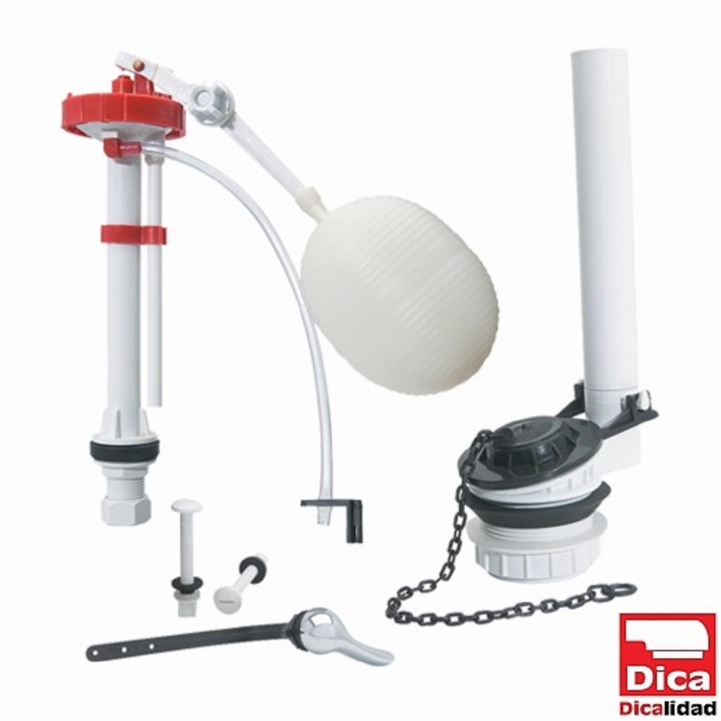 JUEGO COMPLETO ACCS P/WC POLIPROPILENO F-K4056P DICA