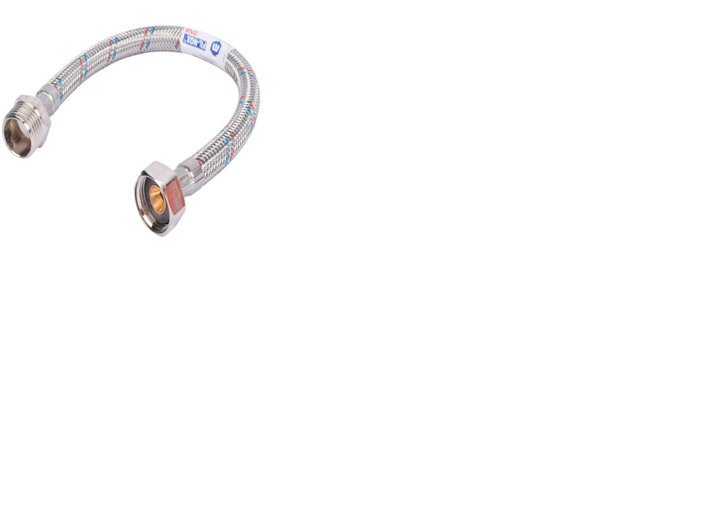 MANGUERA PARA SANITARIO FIL-NOX 35 CM 1/2" FIP-7/8" MATEU