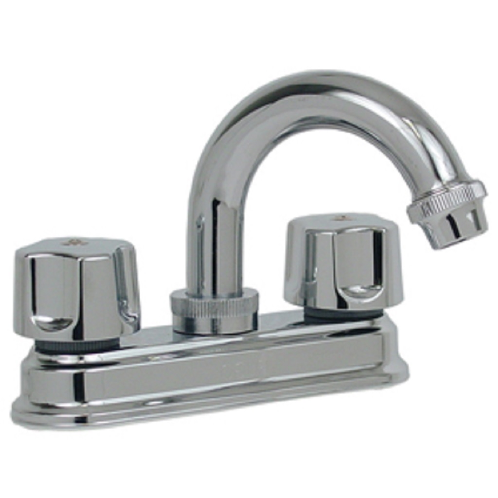 MEZCLADORA PARA LAVABO 4" C/CARTUCHO CERAMICO F-24T RUGO***L