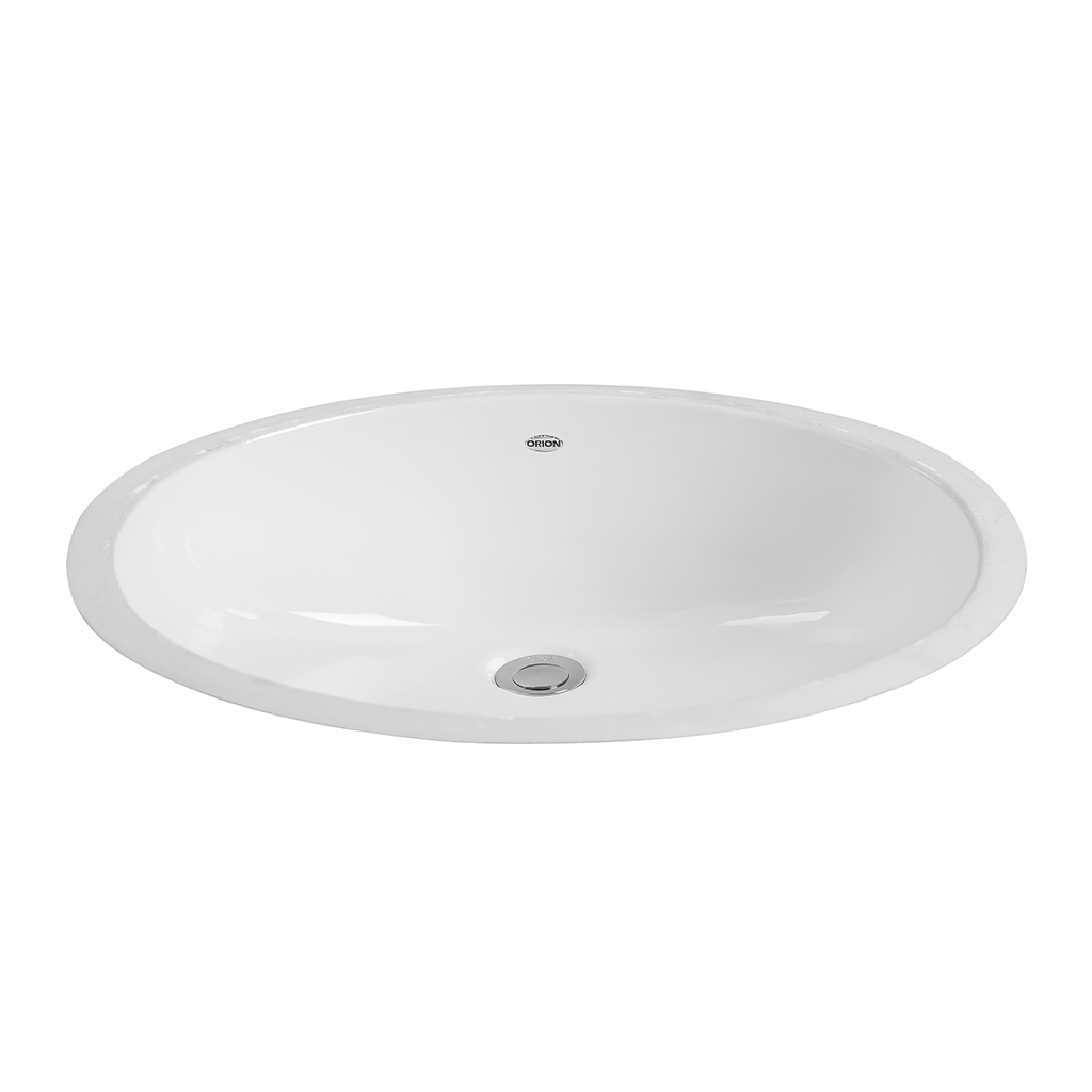 LAVABO CENTURION PORCELANA GDE BAJO CIBIERTA BLANCO ORION 52100021