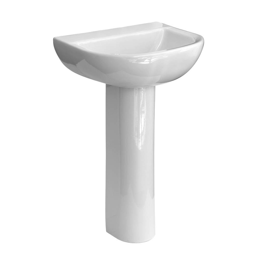 LAVABO NEO DE PEDESTAL BLANCO ORION LV6047A021