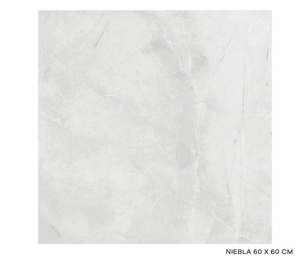 PISO MONARCA PL NIEBLA 59.6X59.6 CM 1.42 M2 CAJA RECTIFICADA Y PULIDO ARKO*****