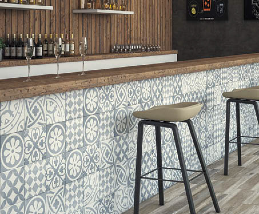 TOZZETO LORETO GRIS 20.1X20.1 CM 1.53 M2/CAJA VITROMEX*****