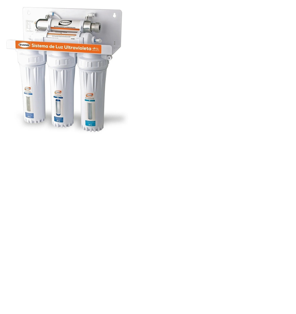FILTRO PURIFICADOR AGUA 5 ET F-WP1 LUZ ULTRAVIOLETA EVANS