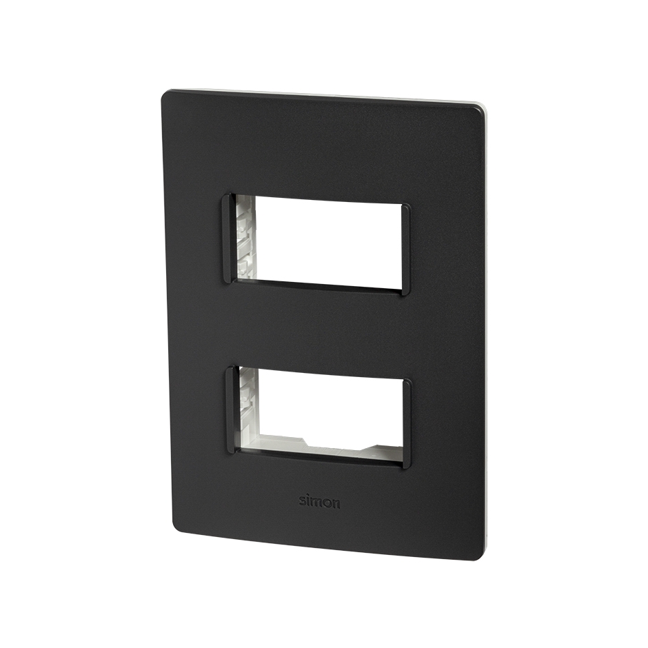 PLACA 2M C/CHASIS - GRAFITO BLANCO S26