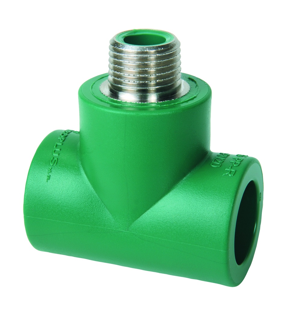 TEE FUSION ROTOPLAS MACHO ROSCA