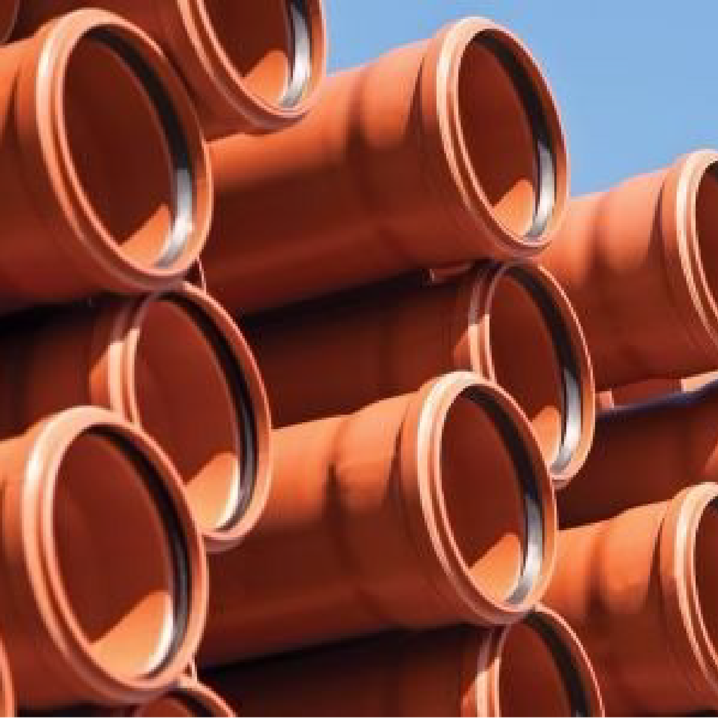 TUBO PVC SERIE 20 ALC MET (6 MTS)