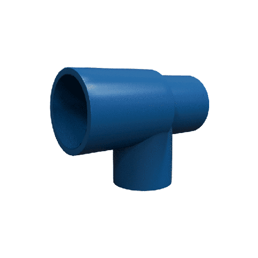 TEE REDUCIDA CPVC AZUL 3/4