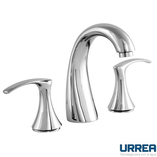 [0504F260YZ] MEZLCADORA PARA LAVABO DE TALADROS SEPARADOS YAZ CROMO 260YZ URREA