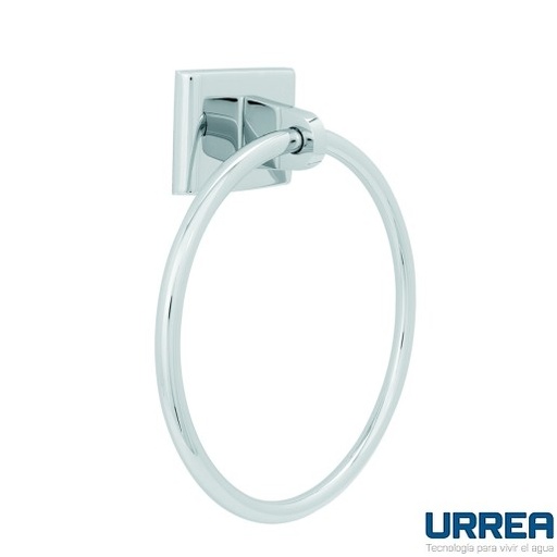 [0504F309M] TOALLERO ARGOLLA METALICA SEMIEMPOTRARCROMO
