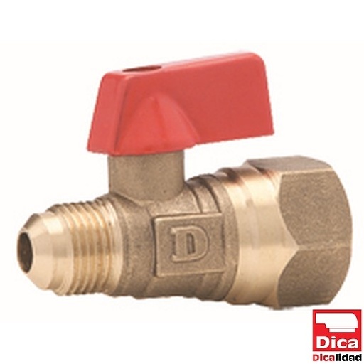 [0504F554G1310] VALVULA ESFERA PARA GAS  DE 1/2 NPT X 3/8 FLER URREA