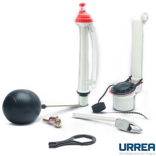 [0504FK0506P] JUEGO COMPLETO DE HERRAJES PLASTICO F-K050