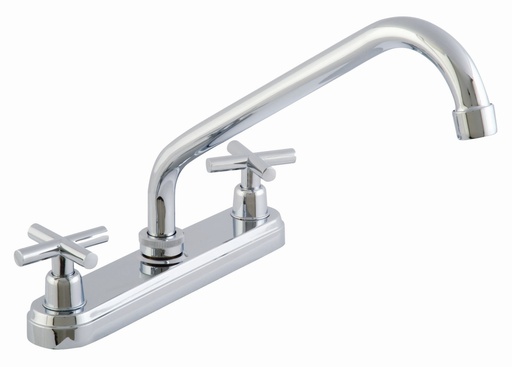 [0505F4331] MEZCLADORA PARA FREGADERO 8" C/MANERAL DE PALANCA F-4331 DICA