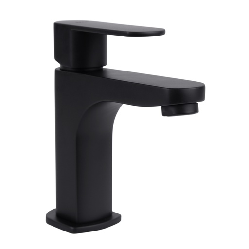 [0505F44382] MONOMANDO PARA LAVABO CORTO ECOLOGICO NEGRO MATE 4438.2 DICA
