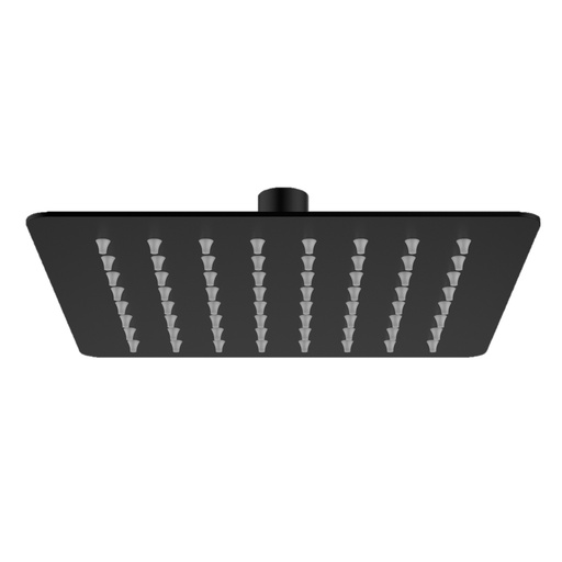 [0505F4541CTS2] REGADERA ECOLOGICA PLATO CUADRADO 9" NEGRO MATE F-4541CTS.2 DICA