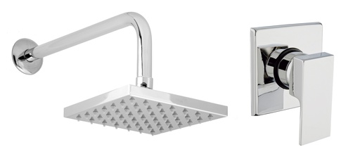 [0505FKD004] KIT DE REGADERA Y MONOMANDO DE EMPOTRAR F-KD004 DICA