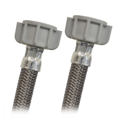 [0127CCVLGC55] MANGUERA PARA FREGADERO VINILO GRIS 55 CM 1/2"" A.M. x 1/2"" A.M.F-CVLG-C55 COFLEX"