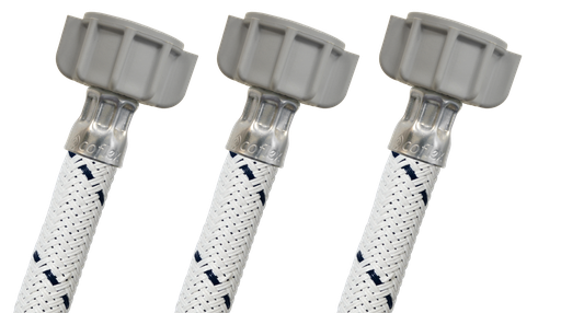 [0127CVLBT20] MANGUERA PARA LAVABO Y/O FREGADERO ""T""  VINILO BCO. 20"" F-VLB-T20 COFLEX"