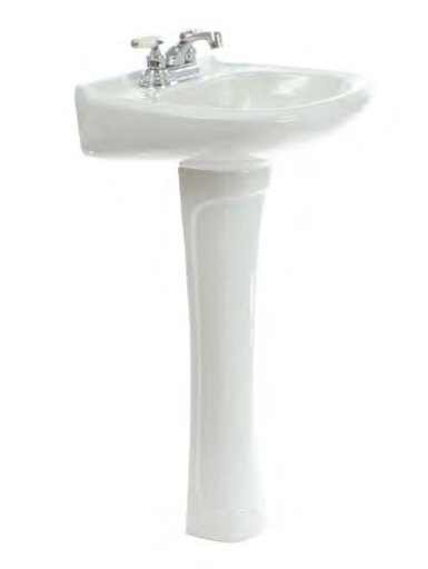 [09RLB] LAVABO PARA EMPOTRAR A MURO BLANCO DINASTIA ROYALTY