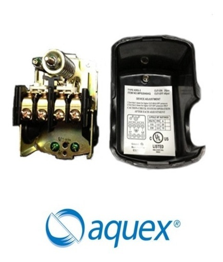[NMPS3050] SWITCH DE PRESION AQUEX 30-50psi  MPS30-50 PARA 100 LIB