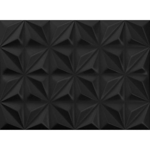 [PVEIDENEGR32437] MURO EIDER NEGRO 32X43.7 CM 1.12 M2/CAJA RECTIFICADO VITROMEX